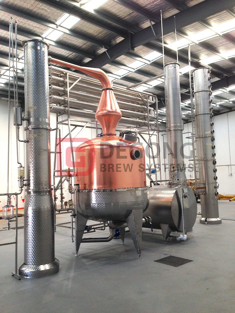 Το VodkaLight, στο Gaitneau, στο Κεμπέκ του Καναδά, έχει ένα δοχείο DEGONG χωρητικότητας 2.000 λίτρων, με 2 στήλες, καθώς και ένα Distillery Mash Tun με θήκη γέμισης, ζύμωση, ανάμιξη και αποθήκευση