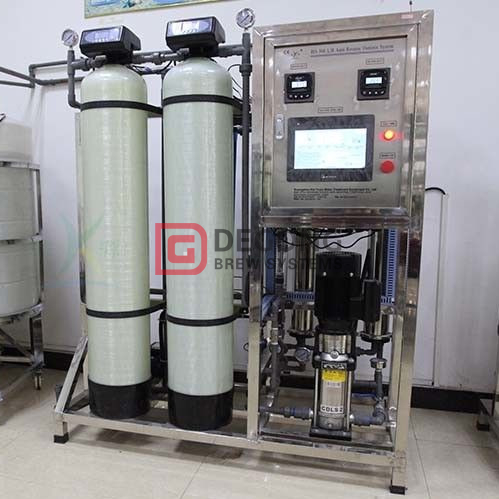 1000L ανά ώρα εξοπλισμό επεξεργασίας νερού ζεστό νερό / επεξεργασία νερού RO για την πώληση