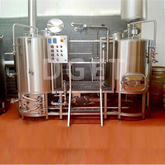 500L Μονάδα ζυθοποιίας ζυθοποιίας Μικροεπεξεργαστή ζυθοποιίας Χρησιμοποιημένο σύστημα μύλων μπύρας με πιστοποιητικό CE