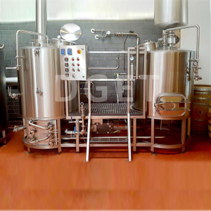 500L Μικροεπεξεργαστής Μπύρας Ζυθοποιία Εργοστάσιο Χρησιμοποιημένο Σύστημα Mashing μπύρας με πιστοποιητικό CE